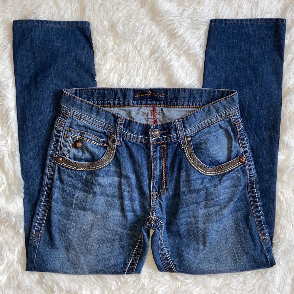 Seven7 Blue Jeans 31x34